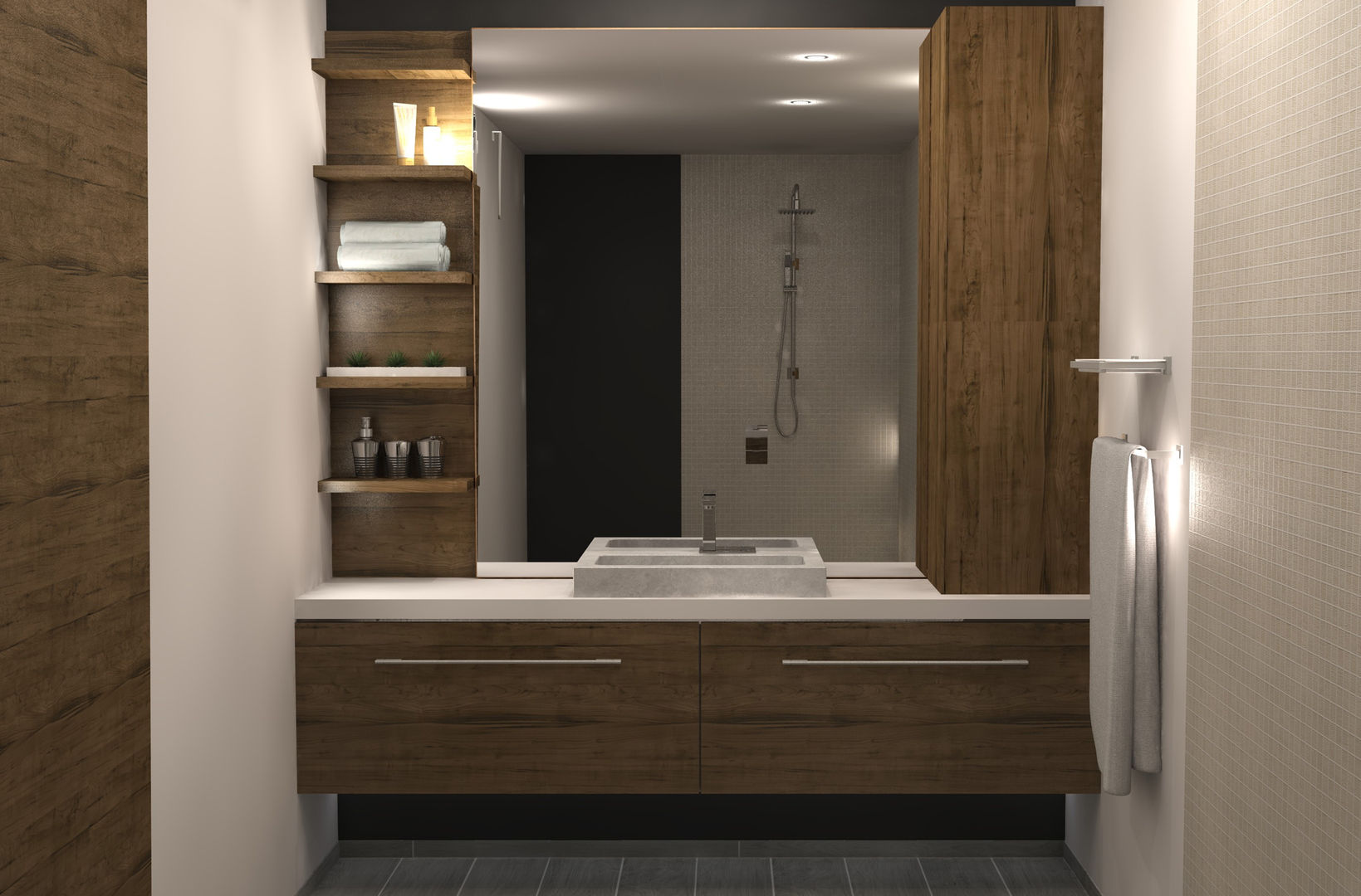 Badkamer, AD MORE design AD MORE design Modern Bathroom