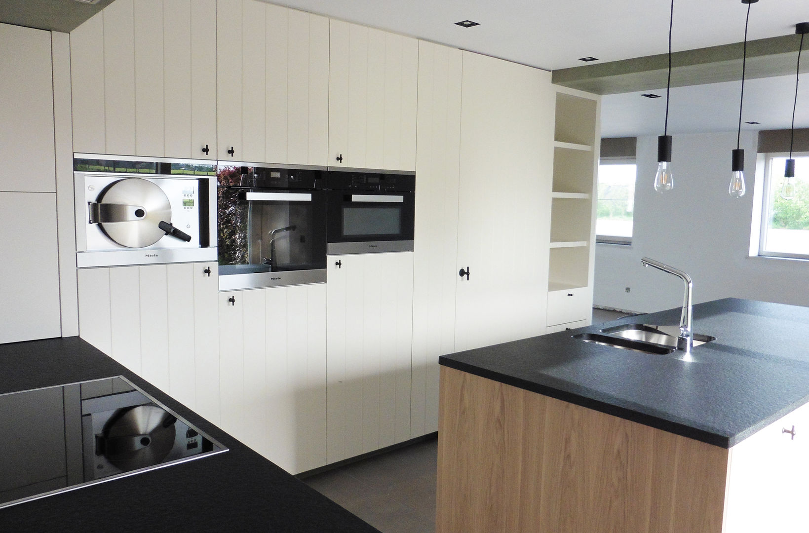 Landelijk moderne keuken AD MORE design Landelijke keukens Hout Hout Kasten & planken