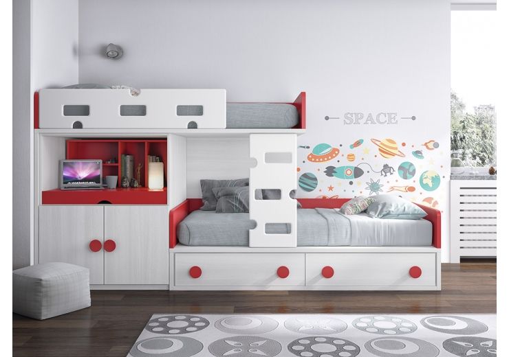 CAMAS TREN, imuebles Online imuebles Online Dormitorios infantiles modernos: Camas y cunas