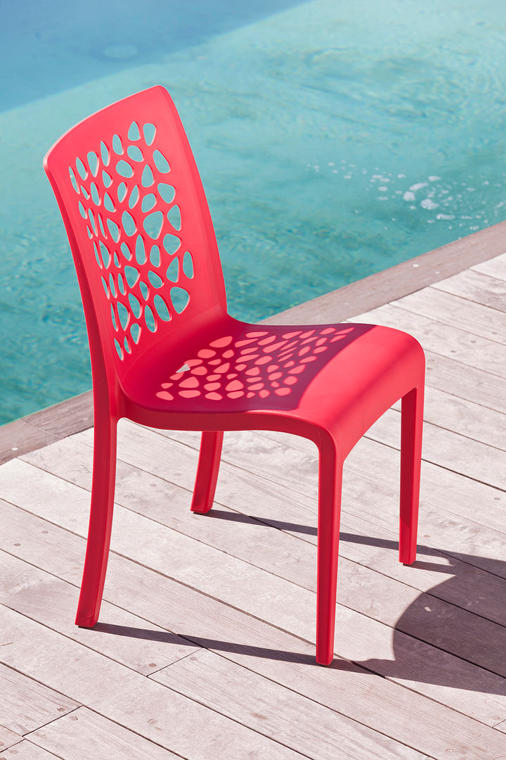 Tulip chair - Grosfillex, Jessica Guillot Jessica Guillot Modern garden Furniture