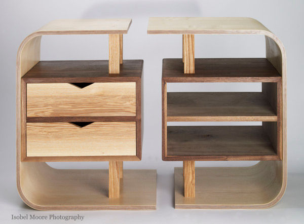 Spiegelbild , Thomas Wilson Furniture Thomas Wilson Furniture غرفة نوم Bedside tables