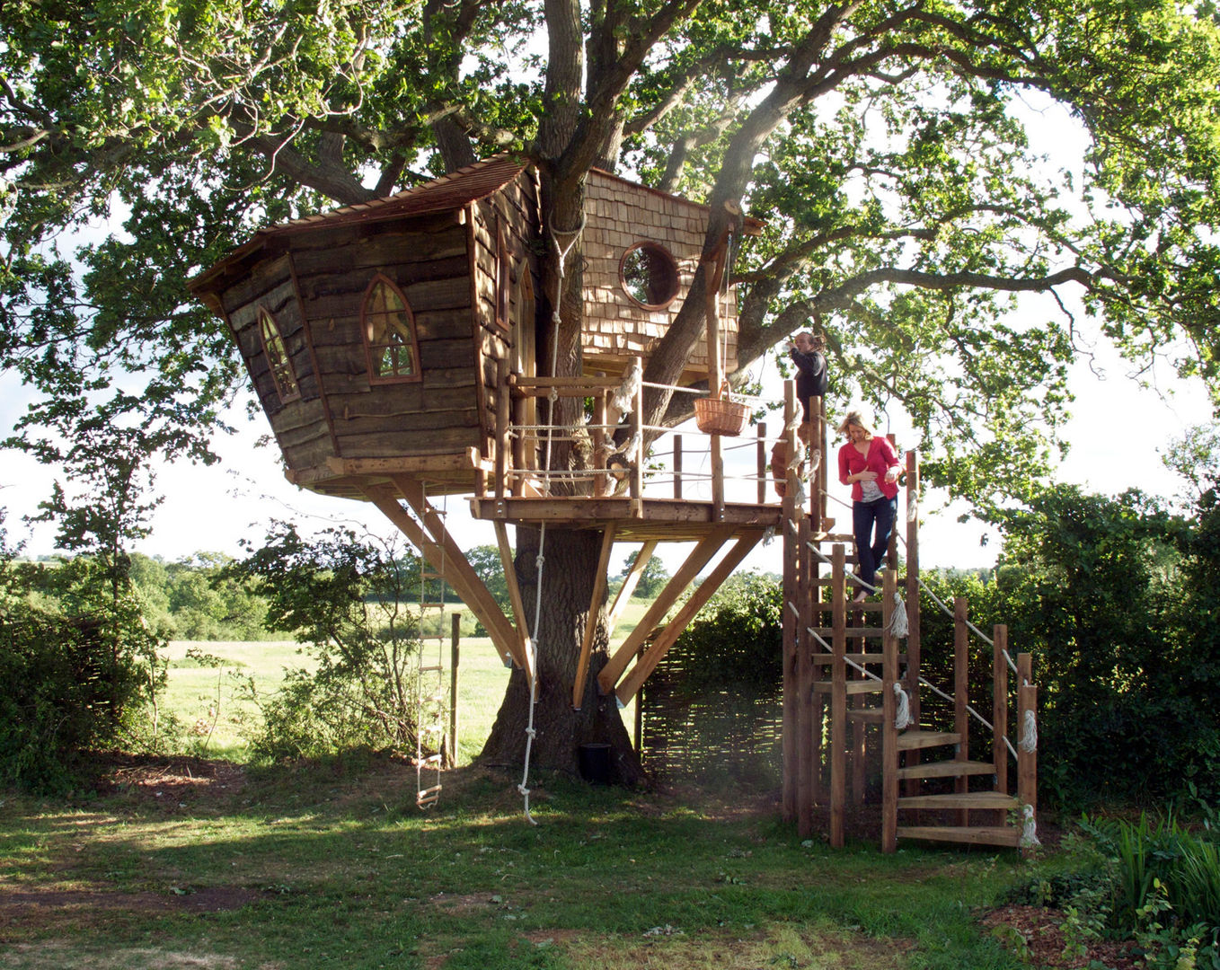 Imaginative Tree House Charm, Squirrel Design Tree Houses Limited Squirrel Design Tree Houses Limited สวน