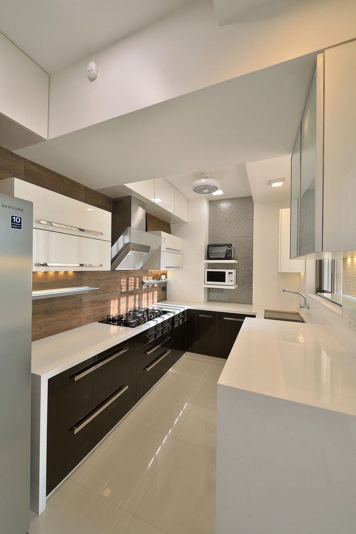 Tranquil House, Milind Pai - Architects & Interior Designers Milind Pai - Architects & Interior Designers Modern kitchen