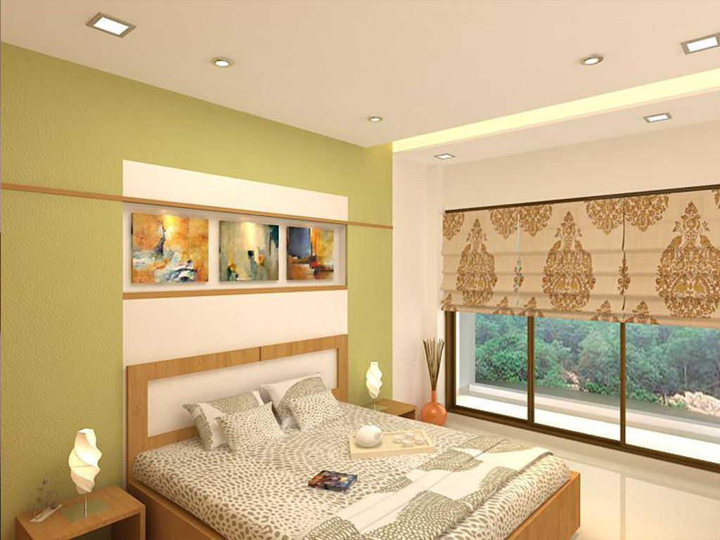 Contemporary residence in Andheri, Mumbai, S K Designs S K Designs ห้องนอน