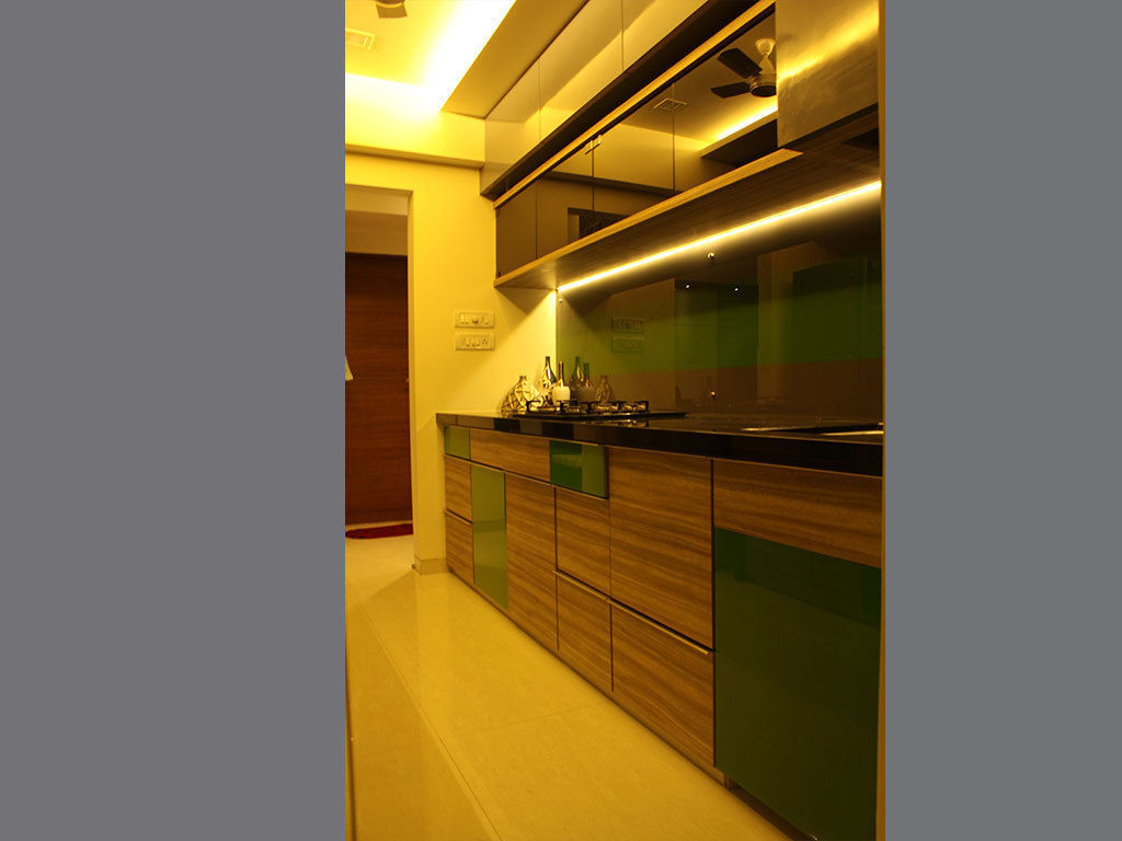 Colourful Abode in Kandivali, S K Designs S K Designs Fotos de Decoración y Diseño de Interiores