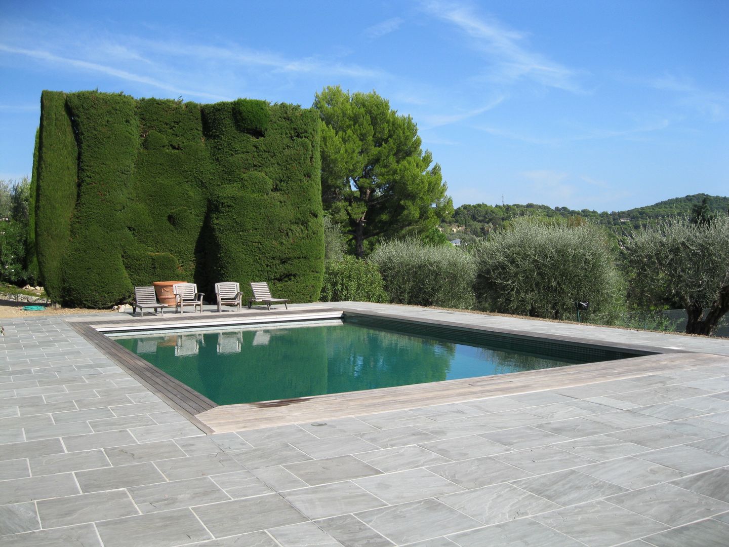 Dallage et couvertine en kandla grès gris, Vente Pierre Naturelle Vente Pierre Naturelle Pool