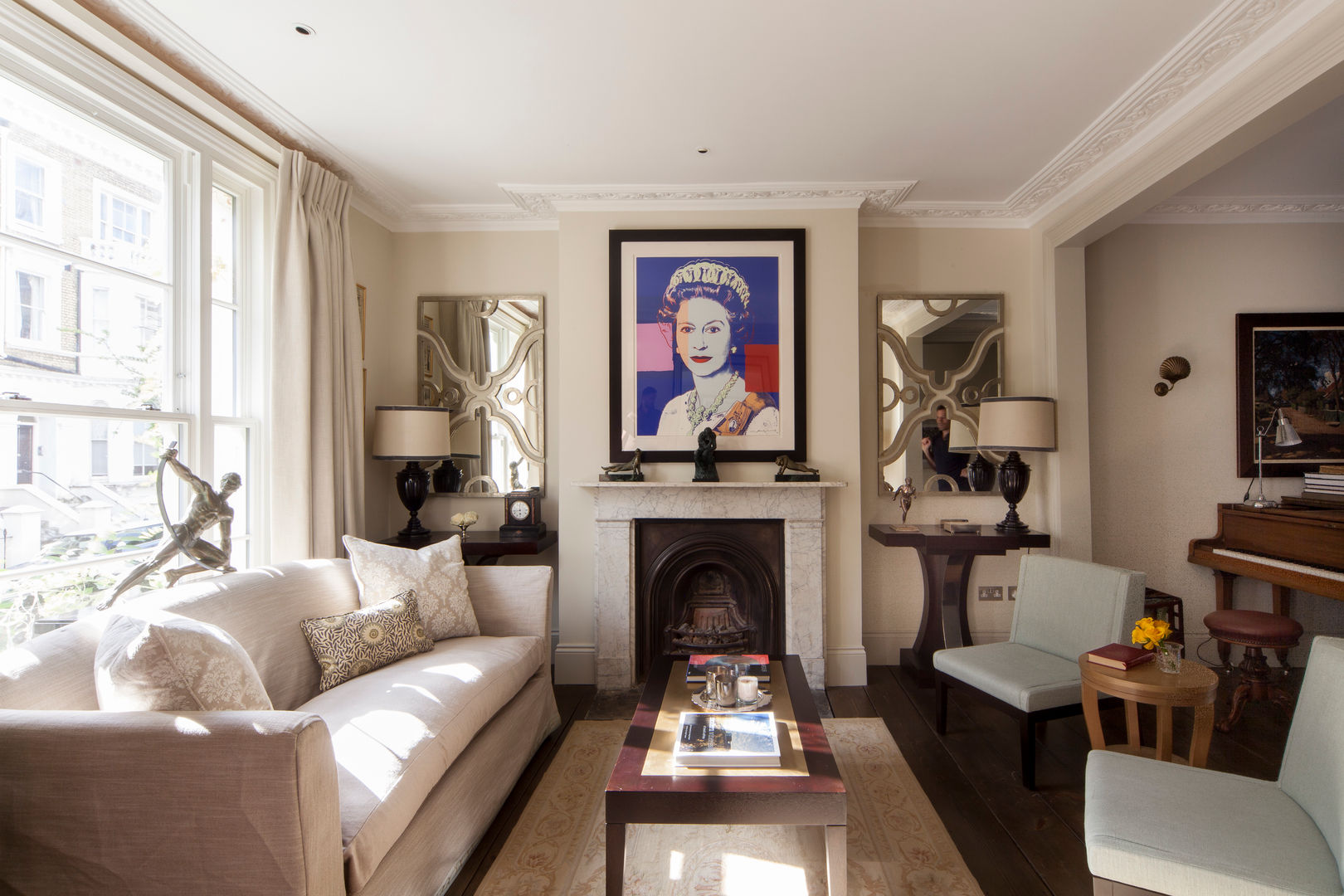 Justin Van Breda - Drawing Room Justin Van Breda ห้องนั่งเล่น