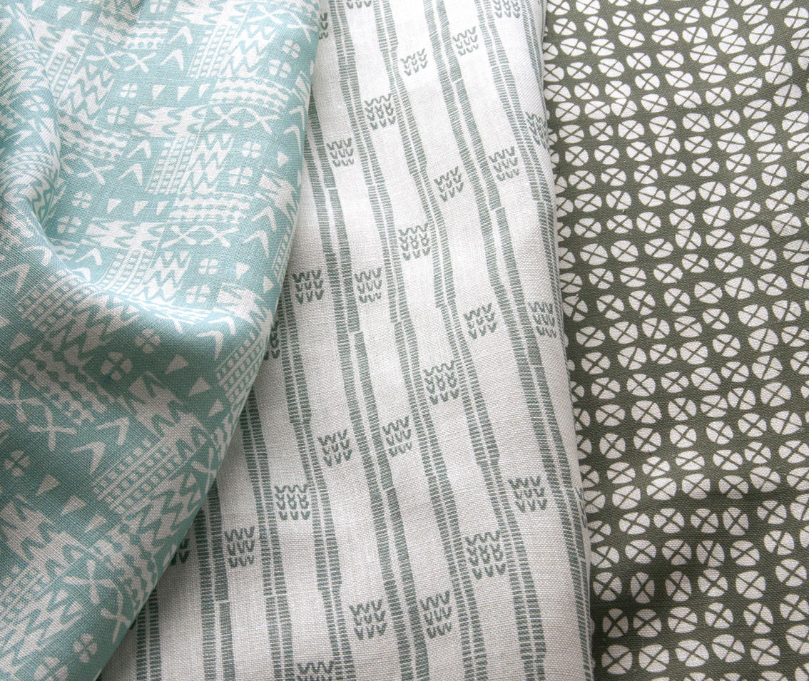 Plot to Plate textiles by Kate Farley Kate Farley Living room Accessories & decoration