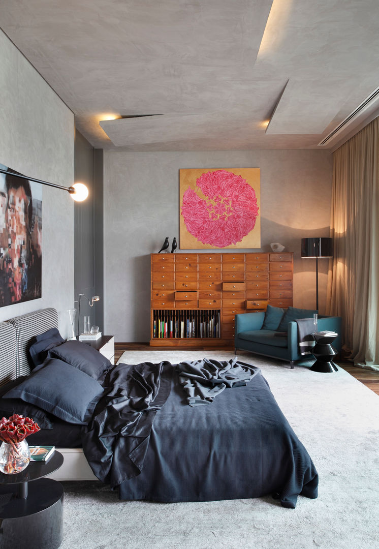 Casa Cor 2013, Gisele Taranto Arquitetura Gisele Taranto Arquitetura Kamar Tidur Modern