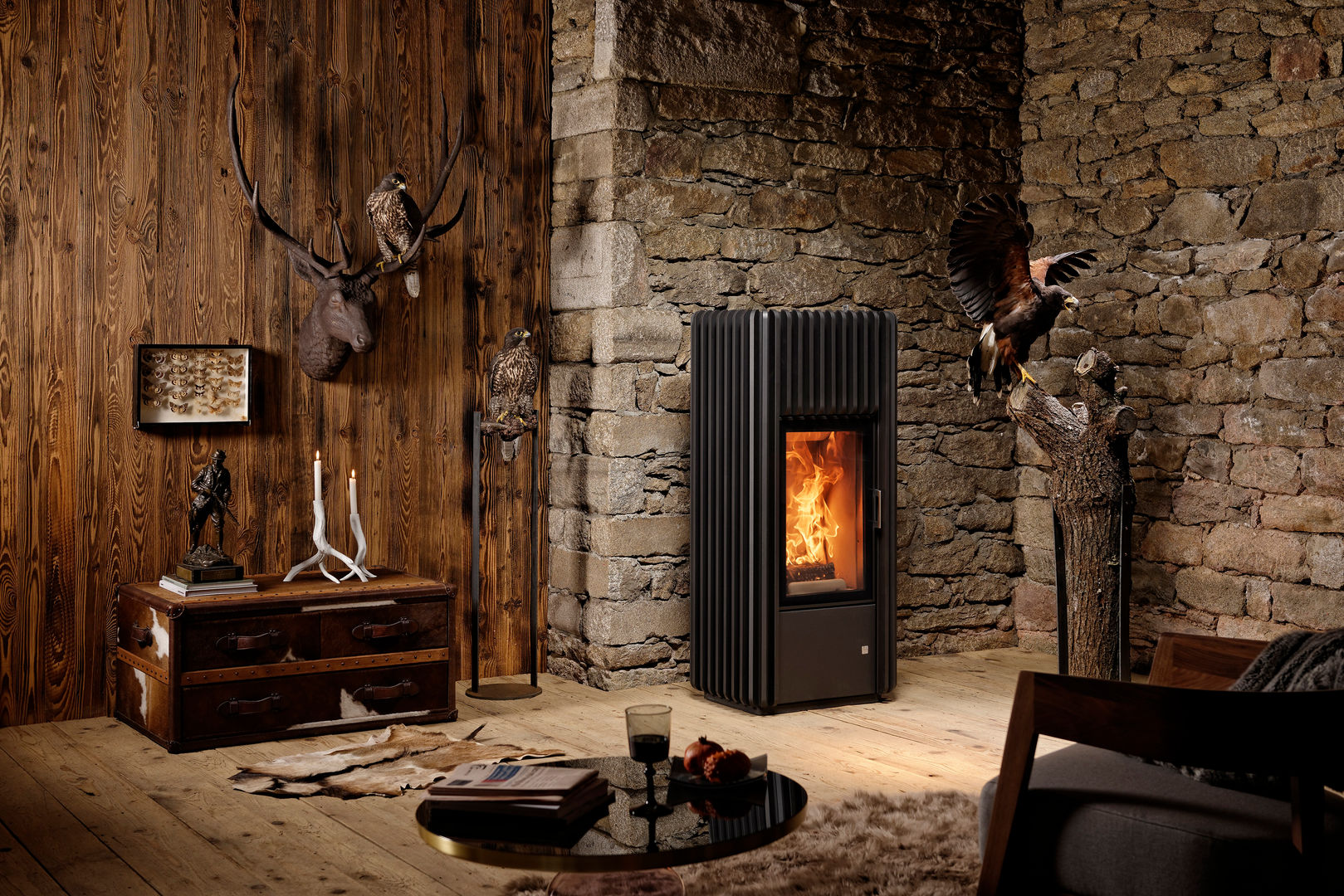 Ray Xtra, Austroflamm GmbH Austroflamm GmbH Salones Chimeneas y accesorios