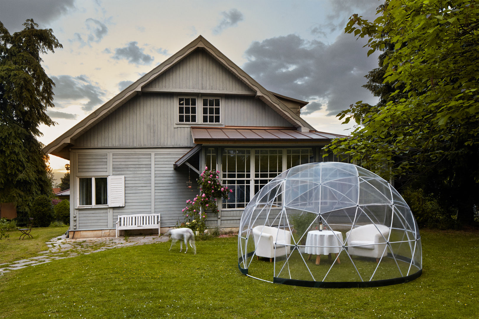 Garden Igloo, Greenbop Greenbop Balcones y terrazas de estilo moderno Mobiliario