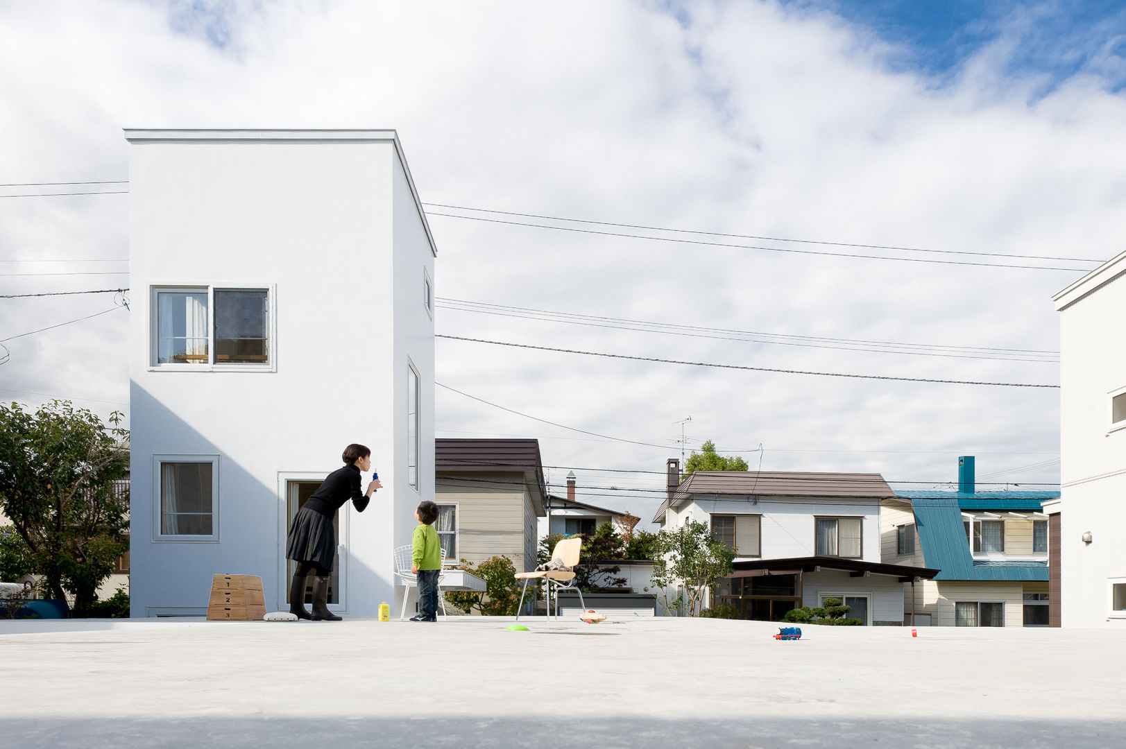 KUMAGAI HOUSE, hiroshi kuno + associates hiroshi kuno + associates Casas minimalistas