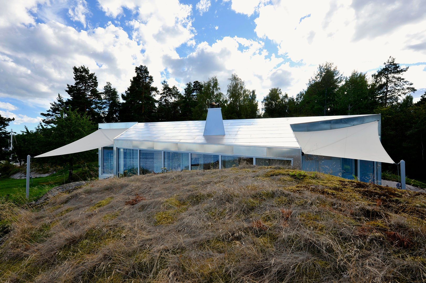 Aluminum Cabin, Jarmund/Vigsnæs AS Arkitekter MNAL Jarmund/Vigsnæs AS Arkitekter MNAL 에클레틱 주택