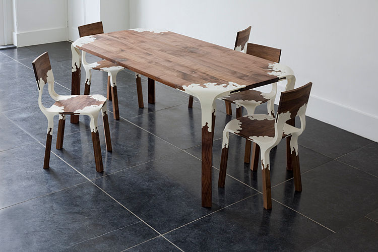 The PlasticNature, PeLiDesign PeLiDesign Modern dining room Chairs & benches