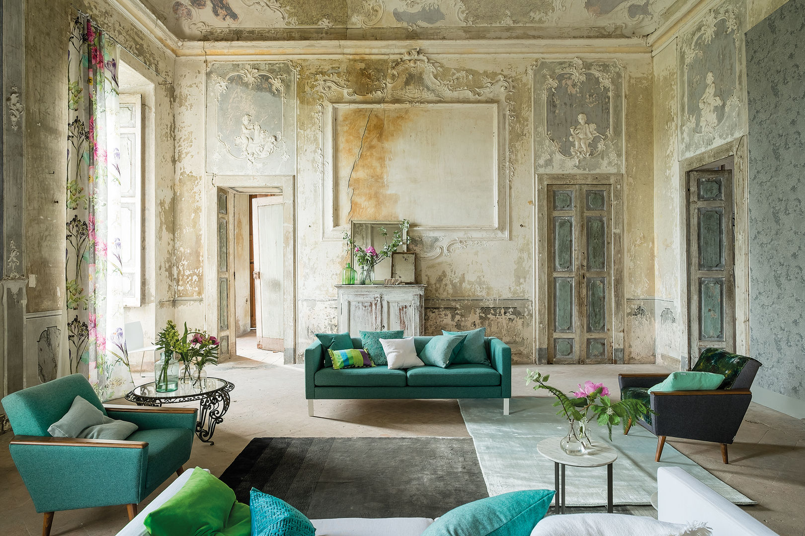 Madhuri Print collection AW14, Designers Guild Designers Guild Living room