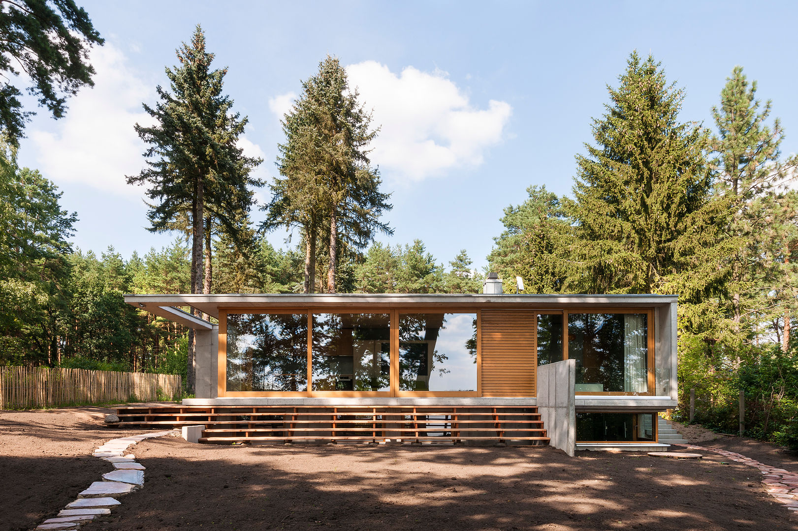 Wochenendhaus am Lübbesee, arcs architekten arcs architekten Modern houses