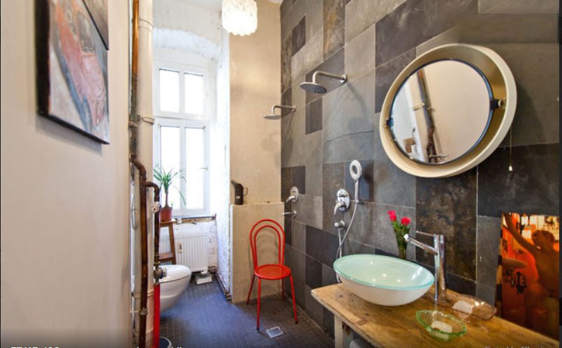 berliner wohnung, jltg innenarchitekts jltg innenarchitekts Industrial style bathroom Decoration