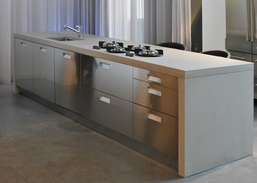 Küchenarbeitsplatten, oggi-beton oggi-beton Modern kitchen Concrete Bench tops