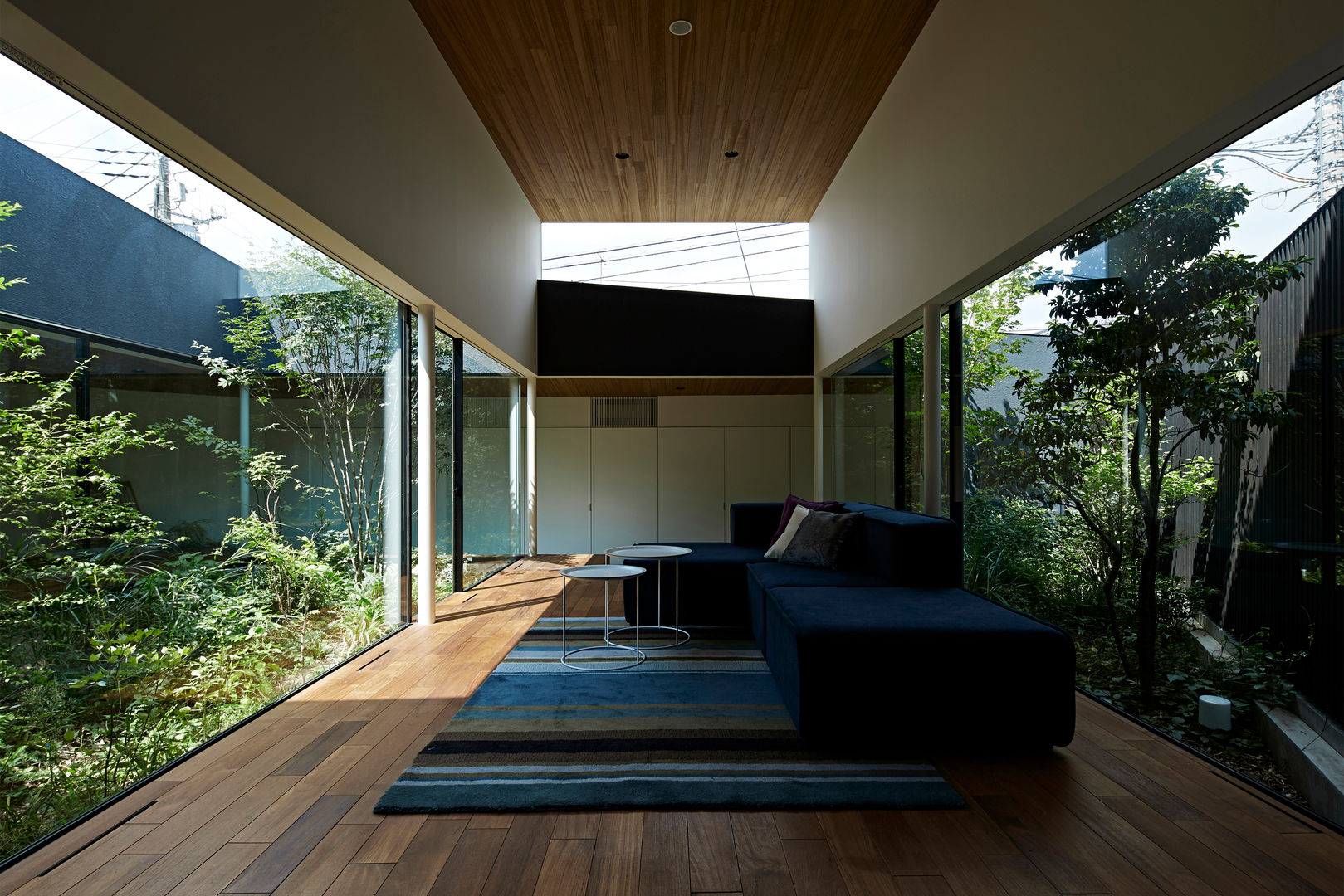 House in Higashimurayama, 石井秀樹建築設計事務所 石井秀樹建築設計事務所 Modern living room