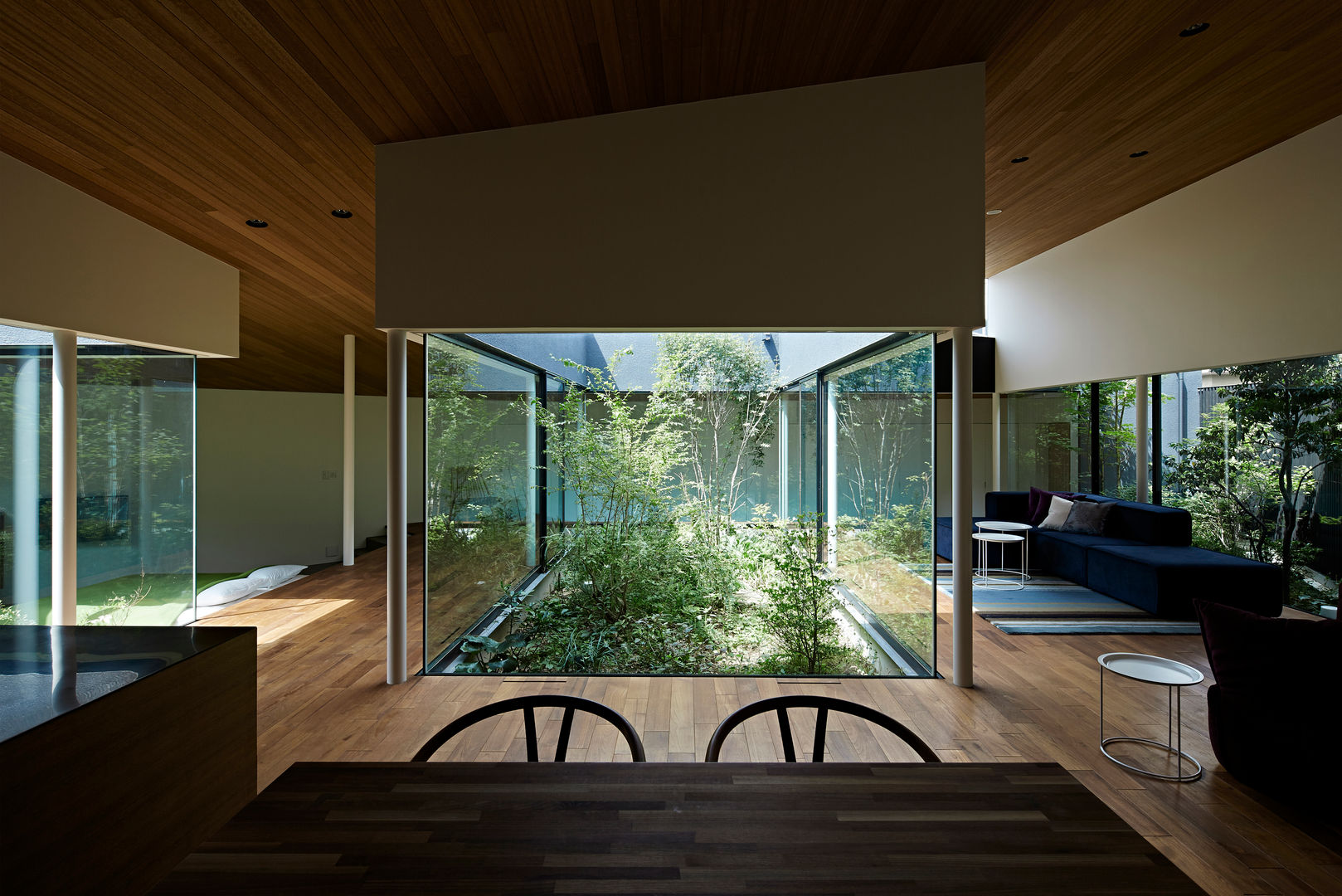 House in Higashimurayama, 石井秀樹建築設計事務所 石井秀樹建築設計事務所 Modern living room