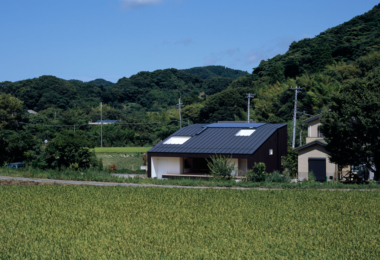 鋸南の家, 石井秀樹建築設計事務所 石井秀樹建築設計事務所 Nowoczesne domy