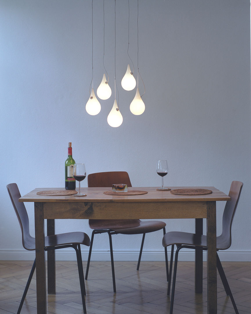 DROP_2xs Pendelleuchte , next home collection e.K. next home collection e.K. Salle à manger moderne Bars & buffets