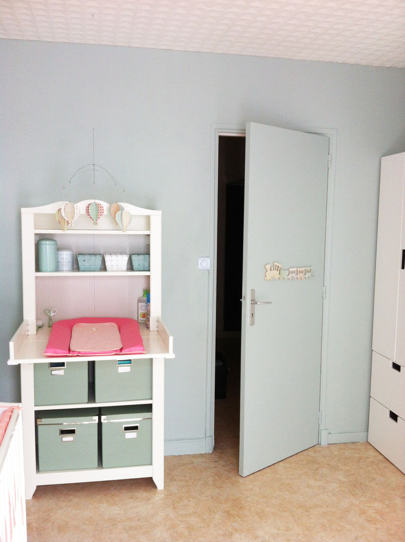 Chambre de bébé de 25m², Judith Wolff Architecte d'intérieur Judith Wolff Architecte d'intérieur Nursery/kid’s room