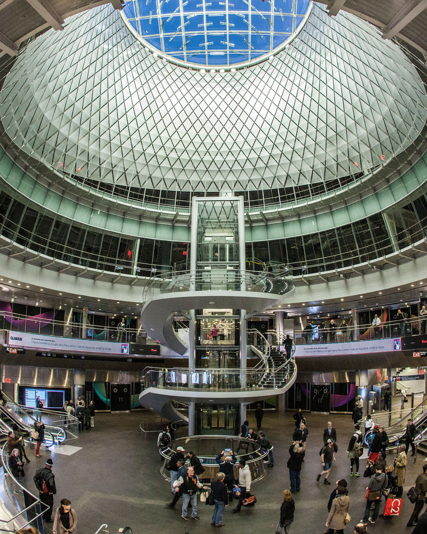 Fulton Center transit hub, Grimshaw Architects Grimshaw Architects