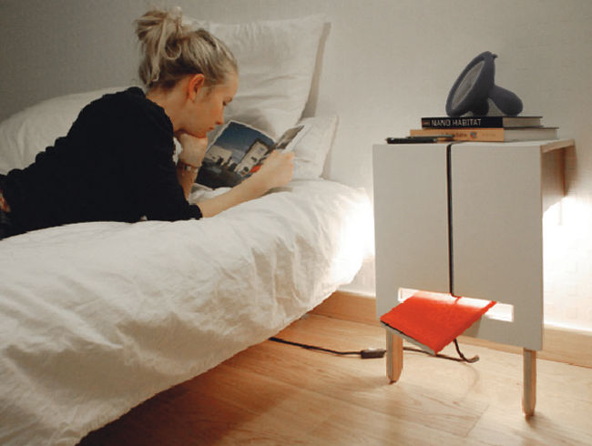 homify Camera da letto minimalista Comodini