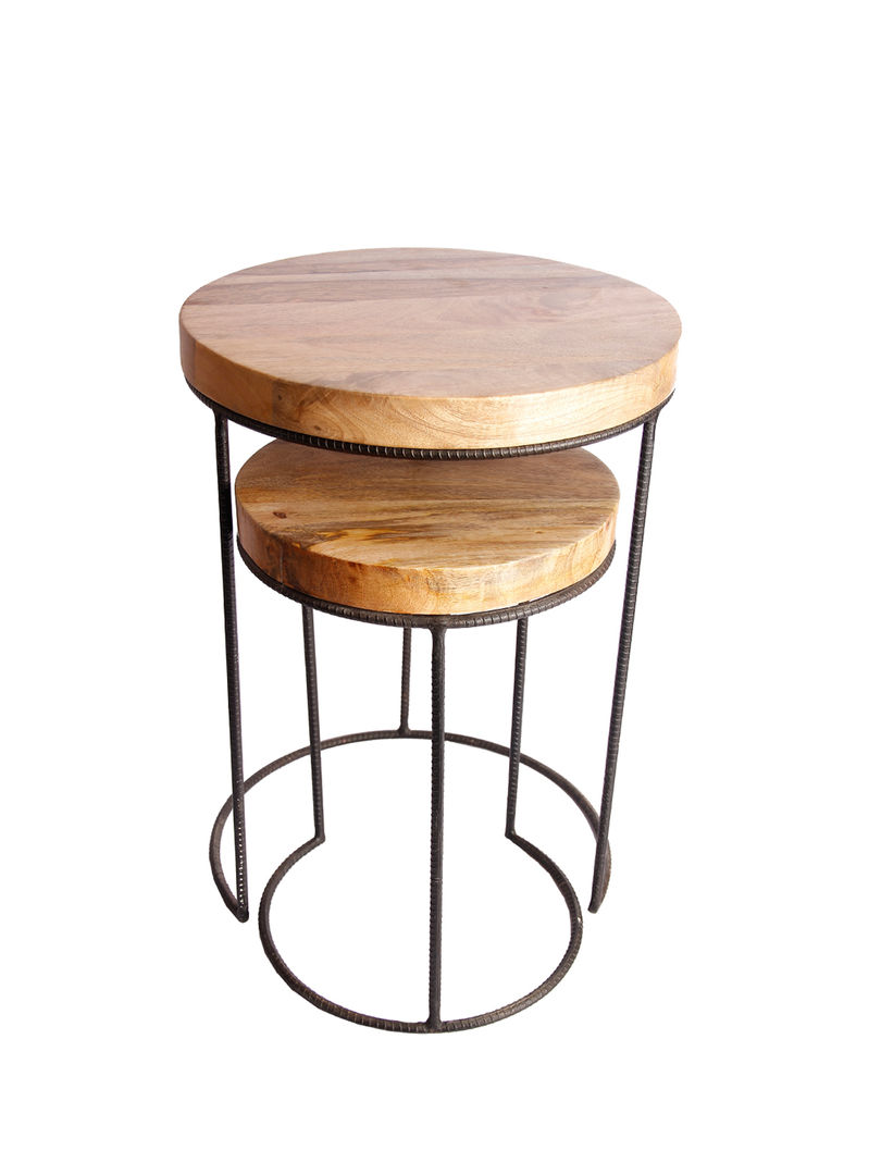 rustikal trifft modern, Nic Duysens GmbH Nic Duysens GmbH Living room Side tables & trays