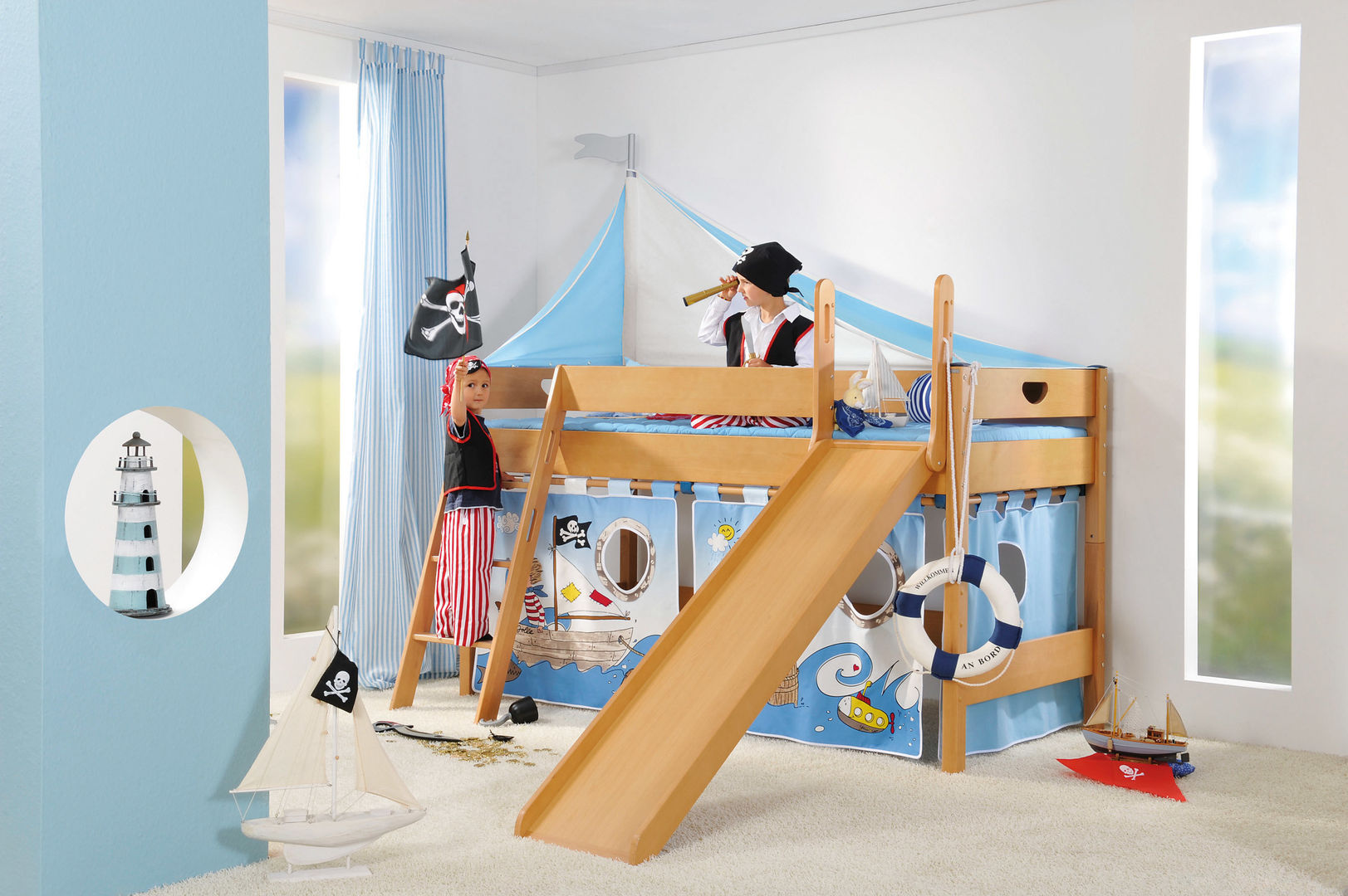 Spielwelten für Kinder, Paidi Paidi ห้องนอนเด็ก เตียงเด็กและเปลเด็ก