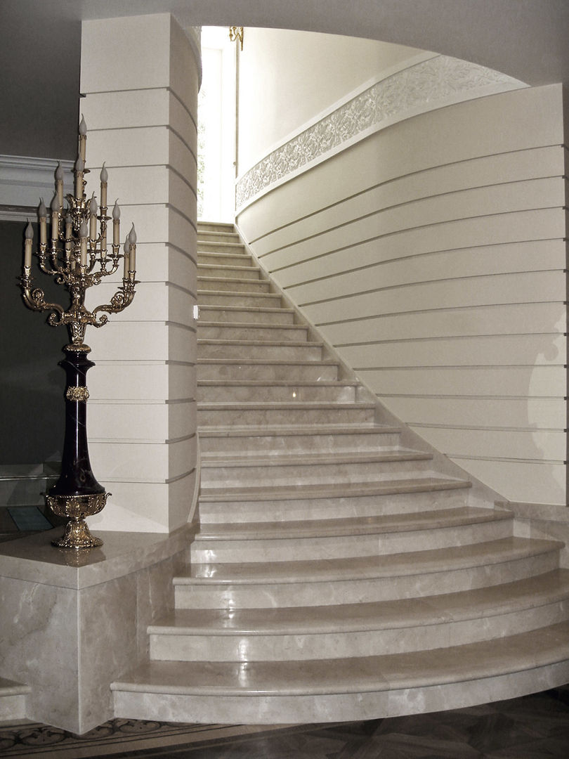 Luxury Design - Ville - Private Residence, DECORMARMI SRL DECORMARMI SRL Tangga Stairs