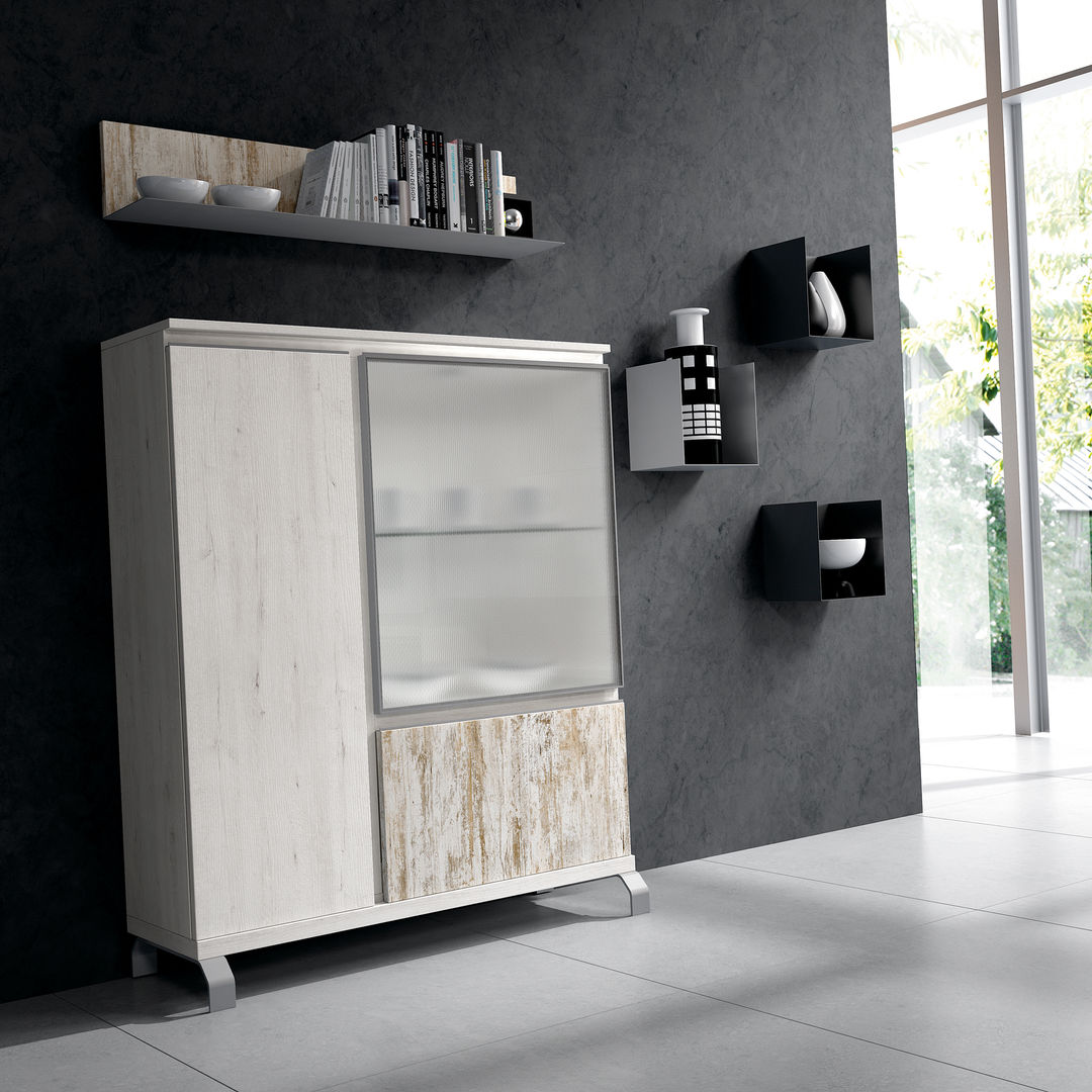 Vitrinas, Baixmoduls Baixmoduls Modern dining room Dressers & sideboards