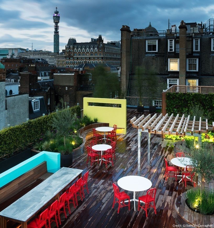 Coca Cola HQ Roof Terrace Biotecture Balcones y terrazas Plantas y flores