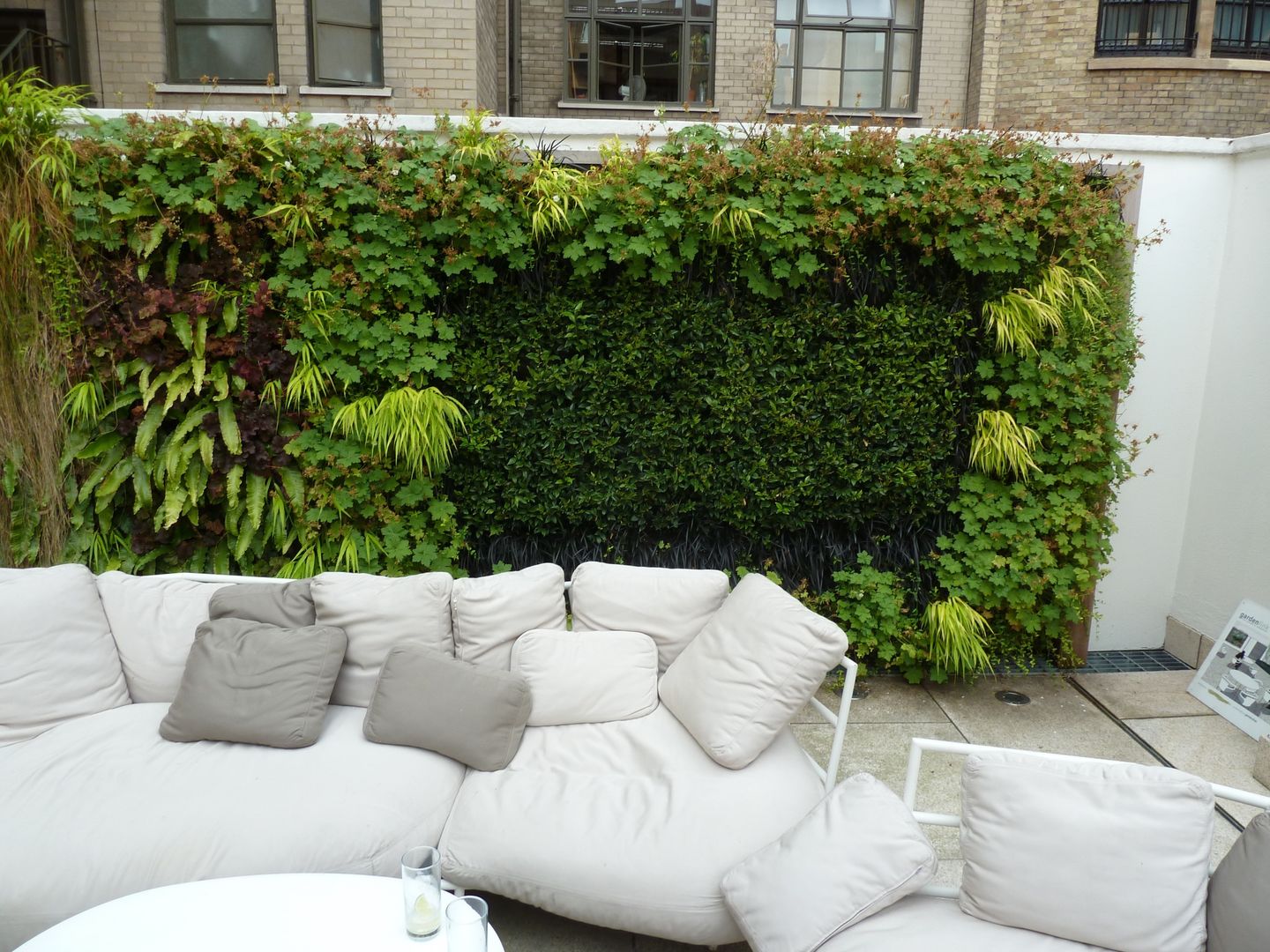 RIBA Roof Terrace, Portland Place Biotecture بلكونة أو شرفة نباتات و زهور