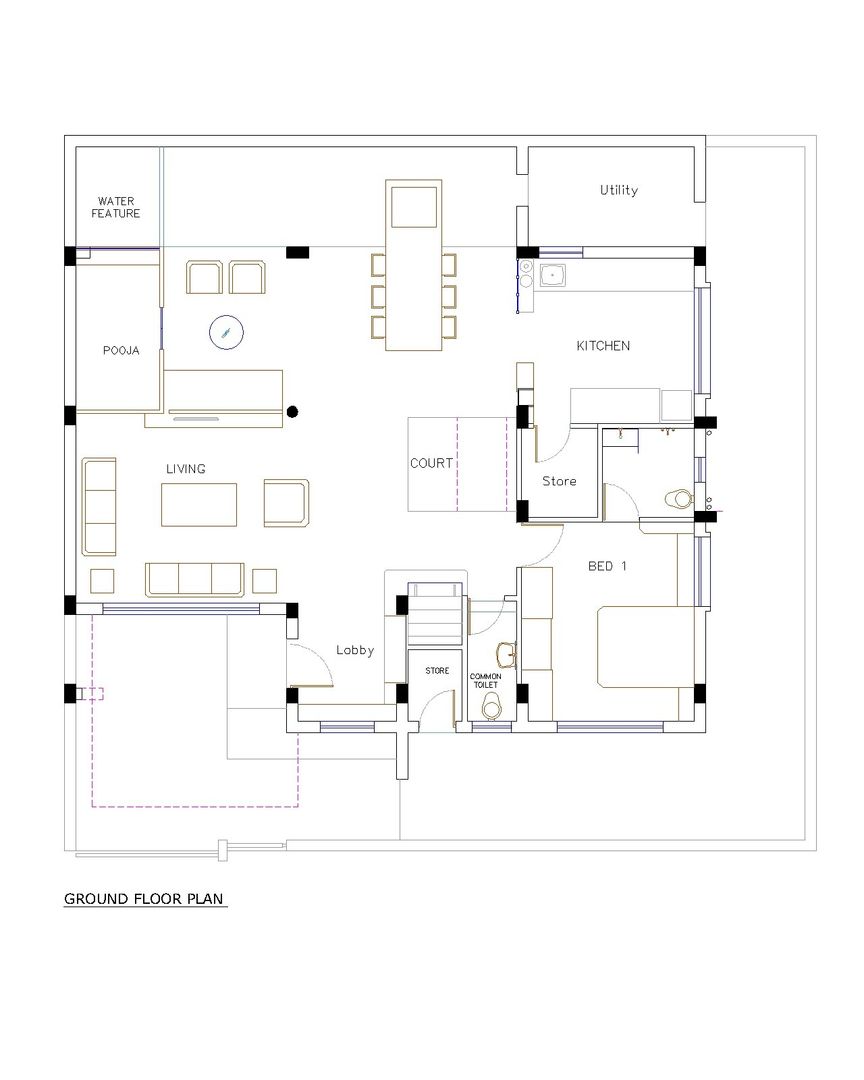 sheetal chayya residence, manoj bhandari architects manoj bhandari architects 모던스타일 주택