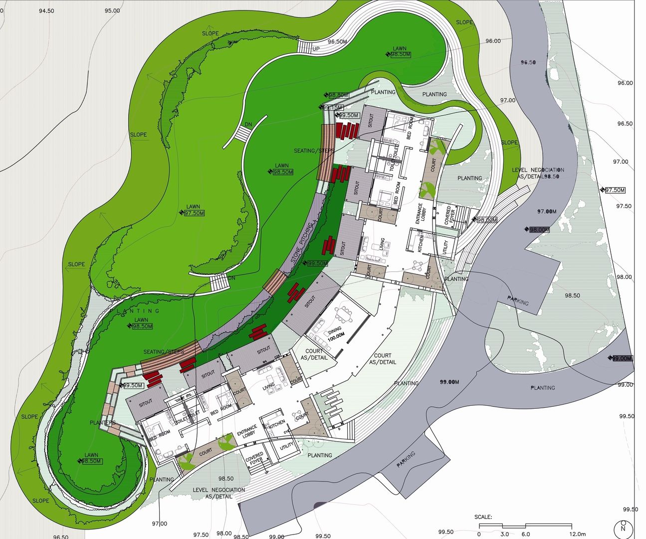 FARM HOUSE FOR MR. BAPAT BAGVE, ENVIRON PLANNERS ENVIRON PLANNERS Habitaciones