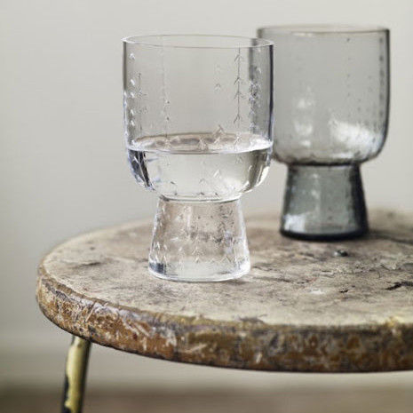 Clear Sarjaton glass (pair) Fate London Rumah Gaya Skandinavia Homewares