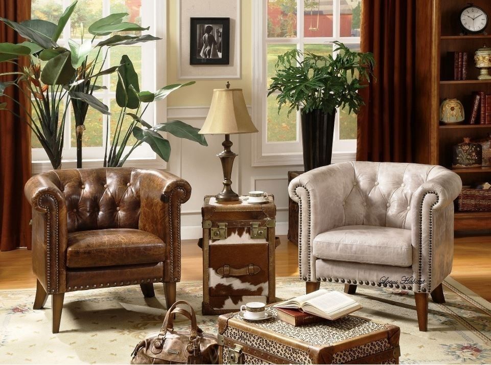 Chesterfield Armchair from LOCUS HABITAT Locus Habitat Living room Sofas & armchairs