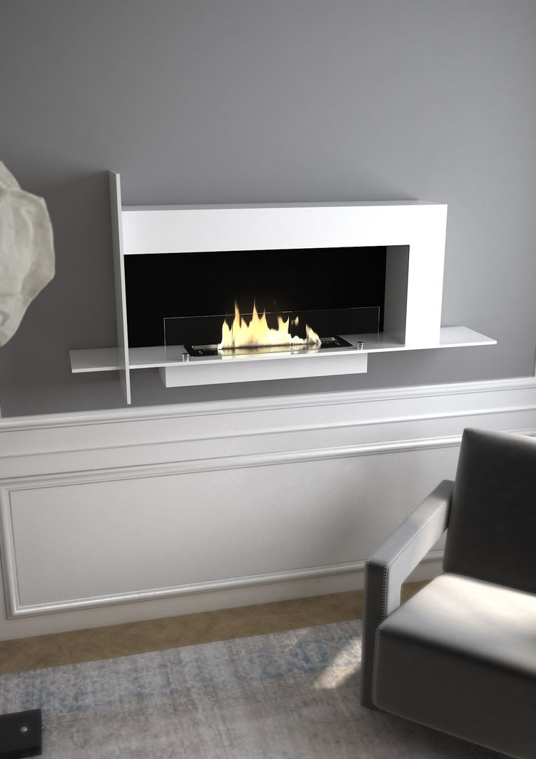 Collezione caminetti d'arredo, MaisonFire MaisonFire Phòng khách Fireplaces & accessories