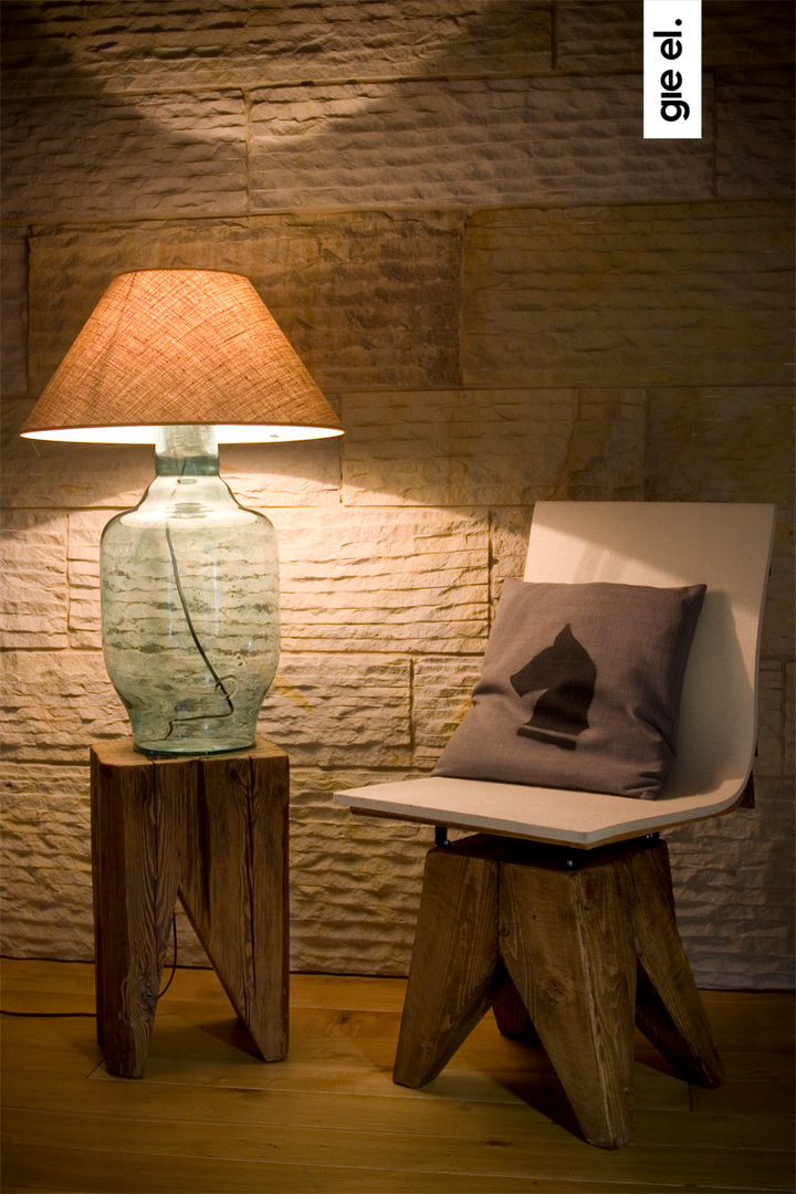 Glass lamp Gie El Home غرفة المعيشة إضاءة