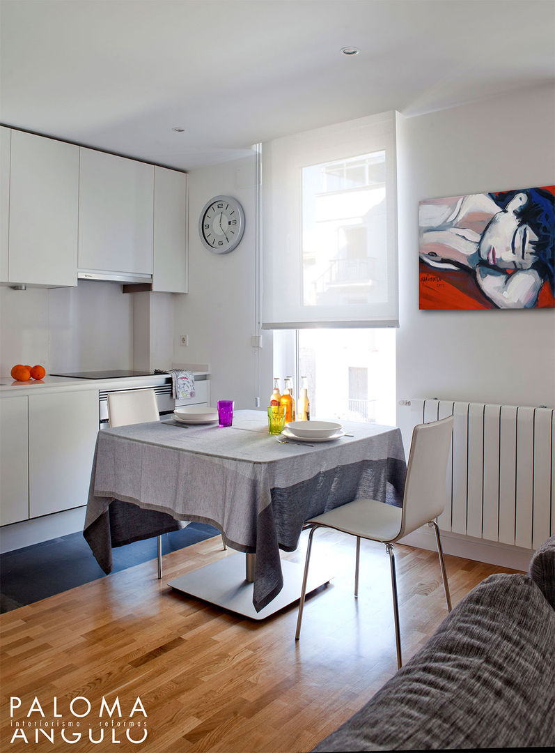 VIVIENDA ARGÜELLES, Interiorismo Paloma Angulo Interiorismo Paloma Angulo Minimalist dining room