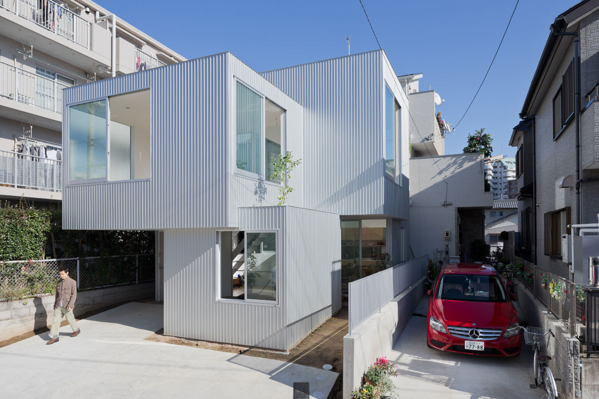 House in Chayagasaka, 近藤哲雄建築設計事務所 近藤哲雄建築設計事務所 Modern houses