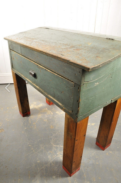 Repurposed Factory Desk, Original House Original House مكتب عمل أو دراسة مكتب
