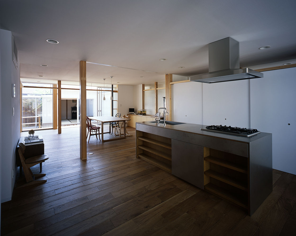 House in Usa, 俵・小畠建築設計事務所 ／ Tawara・Obatake Architect & Associates 俵・小畠建築設計事務所 ／ Tawara・Obatake Architect & Associates Cocinas: Ideas, diseños y decoración