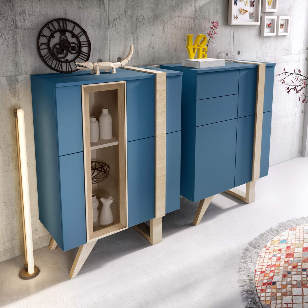 Nordik +, MOBLEC, S.L MOBLEC, S.L غرفة السفرة Dressers & sideboards