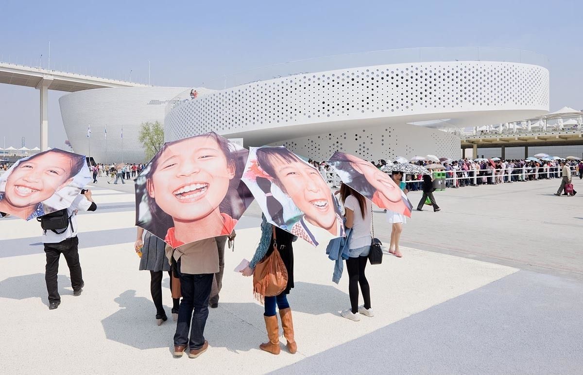 EXPO 2010 DANISH PAVILION, BIG-BJARKE INGELS GROUP BIG-BJARKE INGELS GROUP مساحات تجارية صالات عرض