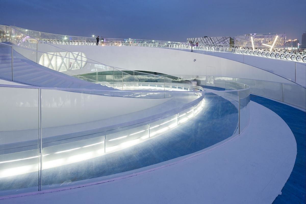 EXPO 2010 DANISH PAVILION, BIG-BJARKE INGELS GROUP BIG-BJARKE INGELS GROUP 상업공간 전시장