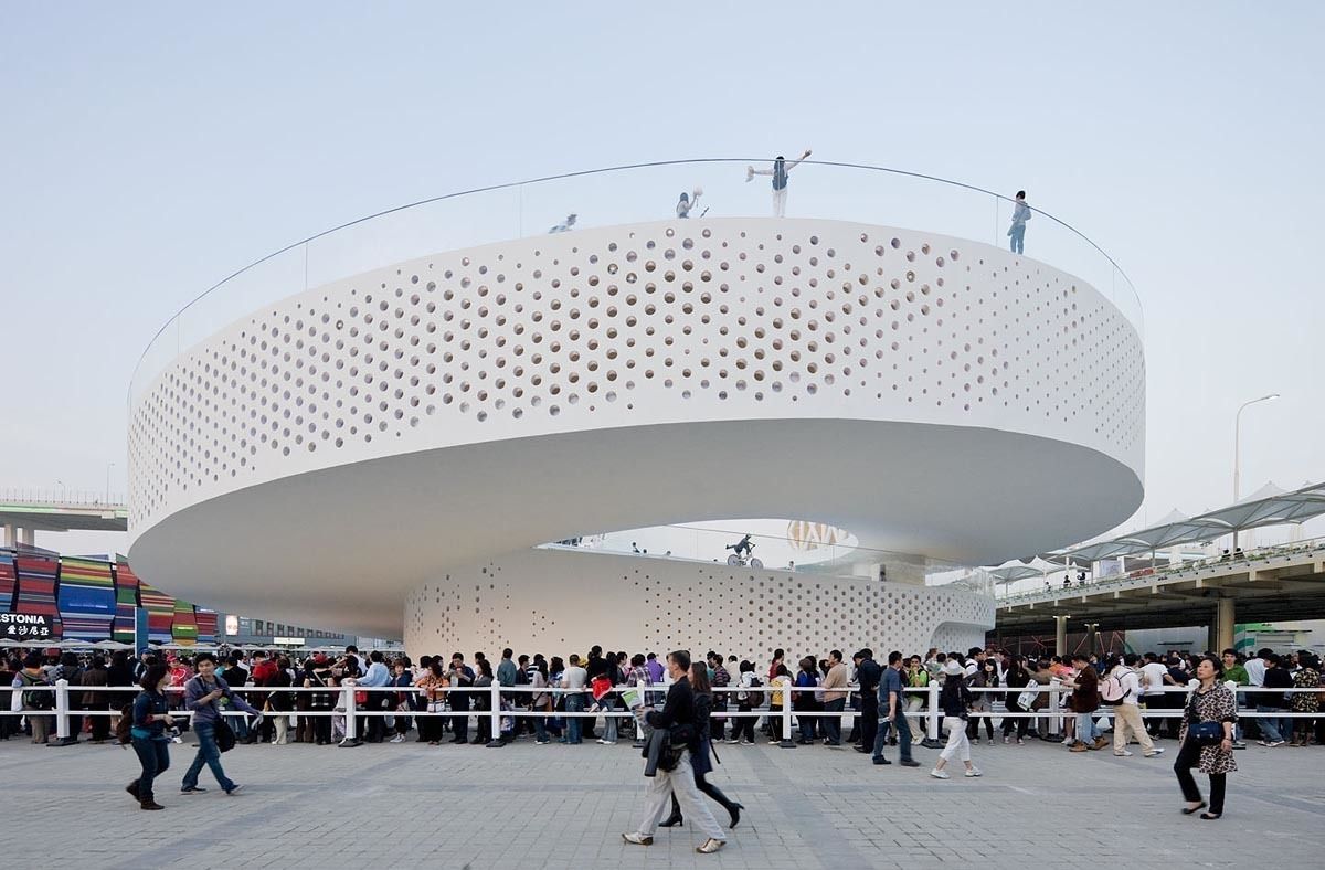 EXPO 2010 DANISH PAVILION, BIG-BJARKE INGELS GROUP BIG-BJARKE INGELS GROUP مساحات تجارية صالات عرض