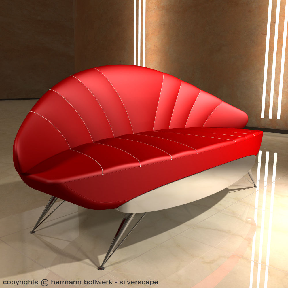 Design Sofa - Ensemble XIV Hermann Bollwerk - Silverscape Design Pure Modern Living Room Sofas & armchairs